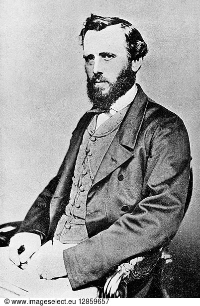 DAVID SYME (1827-1908). Scottish-Australian newspaper publisher. Photographed 1856.