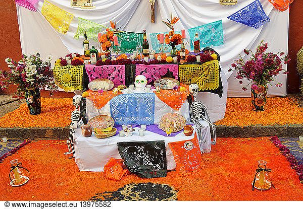 Day Of The Dead Altar Day Of The Dead Altar, Mexico,and Crafts,day Of 