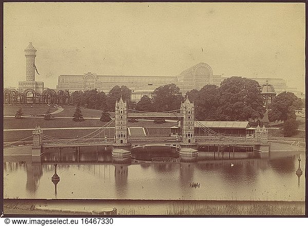 Delamotte  Philip Henry 1821–1889.Progress of the Crystal Palace at Sydenham  Album  1854.Albumen silver prints.Inv. Nr. 52.639New York  Metropolitan Museum of Art.