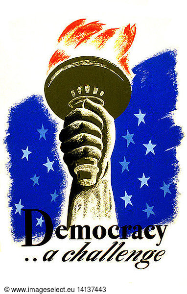 Democracy  FAP Poster  1940