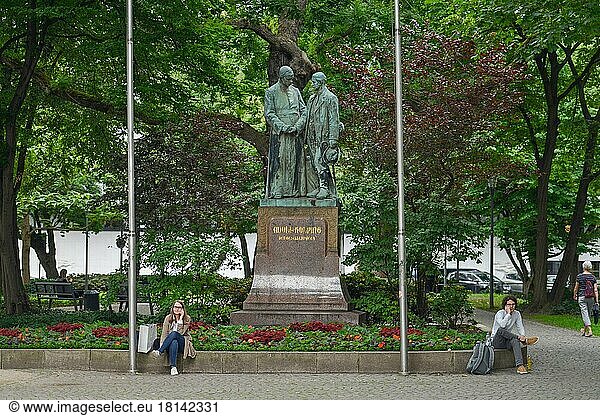 Denkmal Adolf Kolping  Kolping-Platz  Köln  Nordrhein-Westfalen  Deutschland  Europa