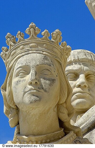 Denkmal der Entdeckungen  am Tejo  Belem  Lissabon  Portugal  Europa