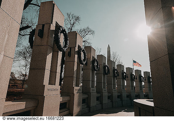 Denkmal für den Zweiten Weltkrieg Washington DC