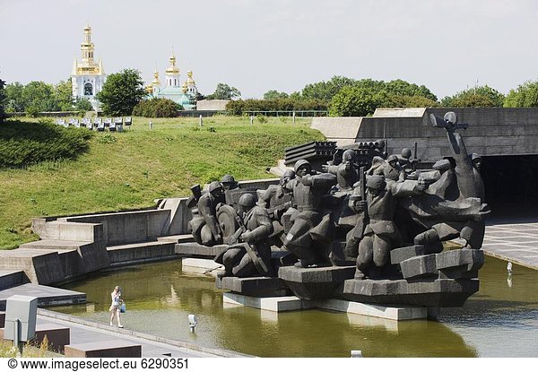 Denkmal  Kiew  Hauptstadt  Europa  Nationalität  Museum  Statue  Krieg  groß  großes  großer  große  großen  Ukraine