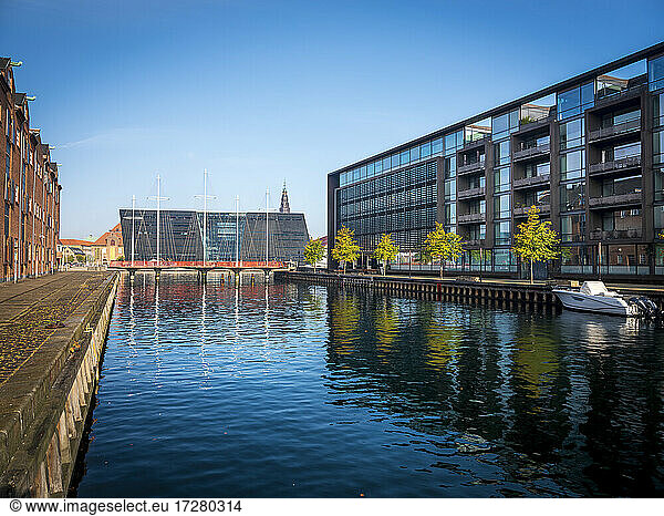 Denmark  Copenhagen  Canal in front of Danish Architecture Centre