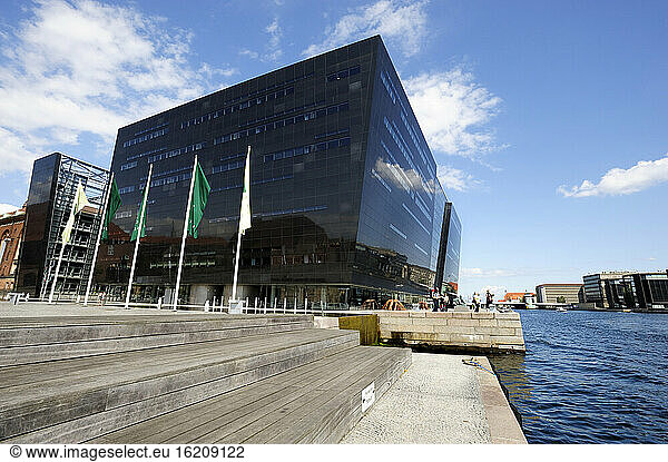 Denmark  Copenhagen  View of Royal Danish Library