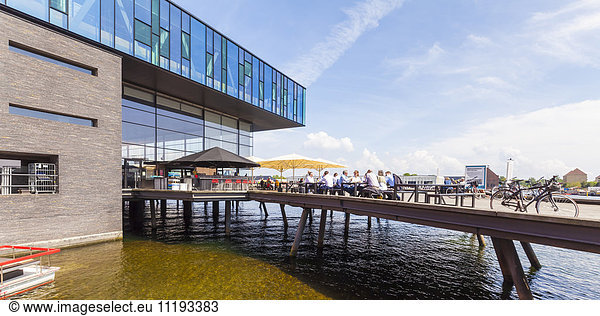 Denmark  Copenhagen  view to National Opera at harbour