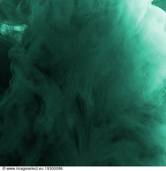 Dense dark cloud ink haze