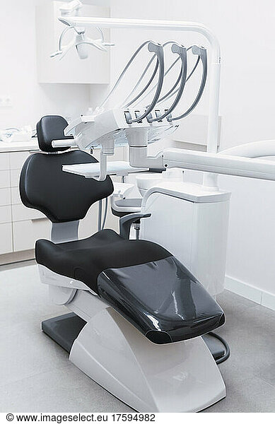 Dentist chair at modern clinic