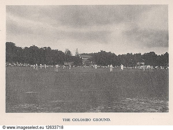 Der Colombo Cricket Ground  Ceylon  1912. Künstler: Unbekannt.