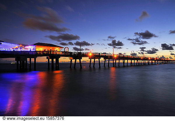 Der Dania Beach Florida Pier