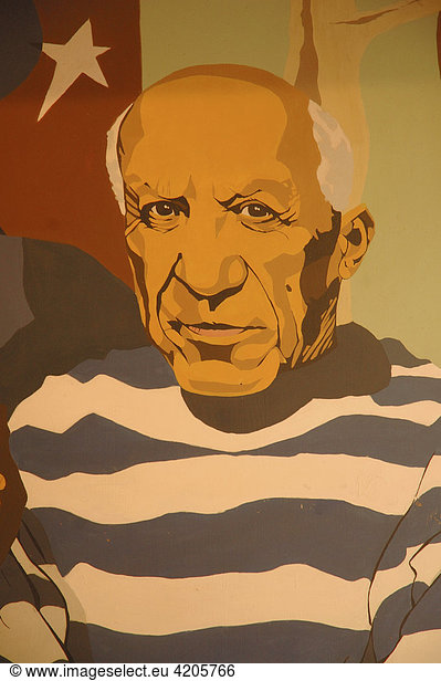 Der katalanischen Maler Pablo Picasso  Barcelona  Katalonien  Spanien  Europa