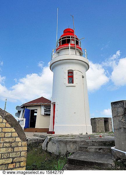 Der Leuchtturm von St. Lucia in der Karibik