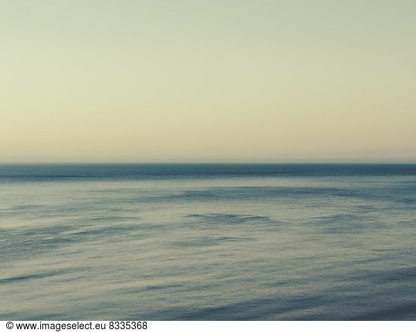 Der Meerblick von der Küste bei Big Sur an der kalifornischen Küste.