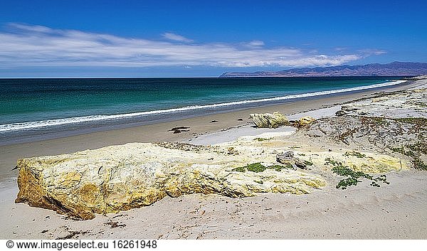 Der Strand am Skunk Point  Santa Rosa Island  Channel Islands National Park  Kalifornien  USA.