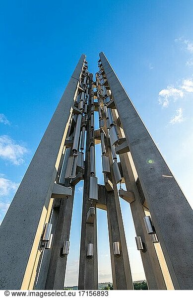 Der Turm der Stimmen in der Gedenkstätte für Flug 93  Shanksville  PA.
