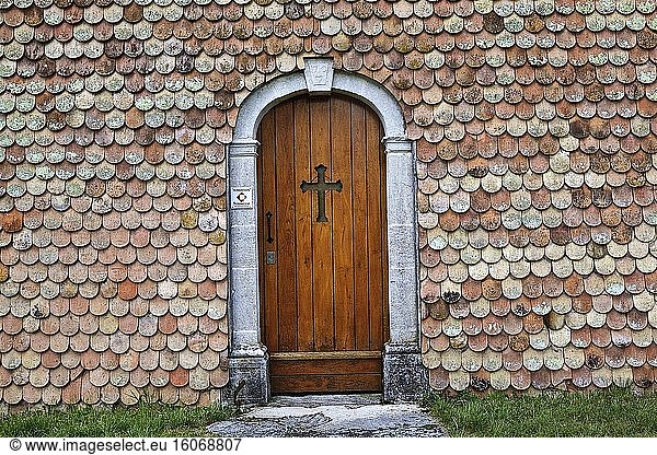 Der Weg der Jeanne d'Arc führt uns zur Kapelle Beauregard  Maxey-sur-Meuse  Frankreich.