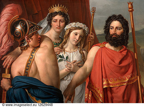 Der Zorn des Achilles. Künstler: David  Jacques Louis (1748-1825)