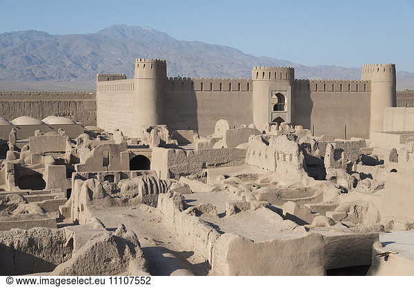 Desert citadel  Rayen  Iran  Western Asia