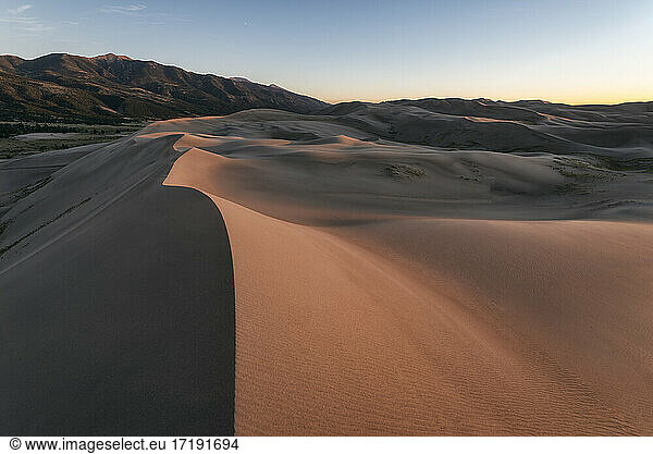Desert Landscape in Great Sand Dunes National Park
