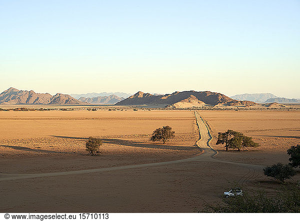 Desert landscape  Sossusvlei  Namibia