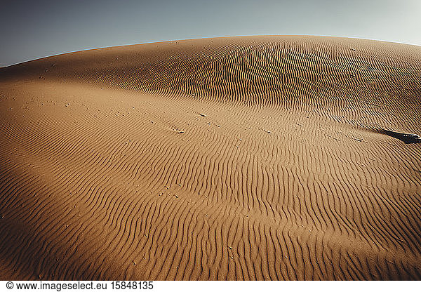 Detail der Wüstenkurven