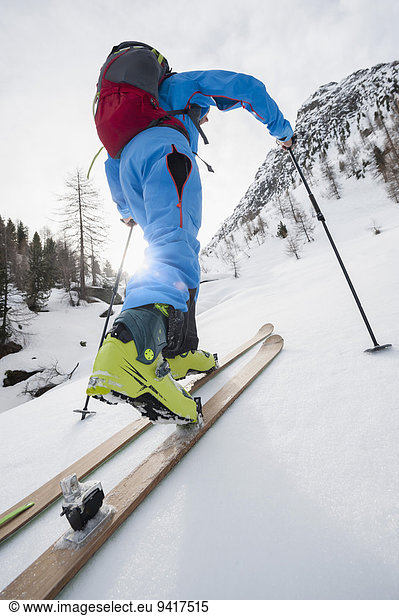 Detail Details Ausschnitt Ausschnitte Mann Close-up Skisport querfeldein Cross Country