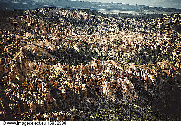 detail of Bryce Canyon from bryce point