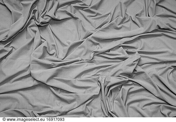 Detail of crumpled cloth bedding