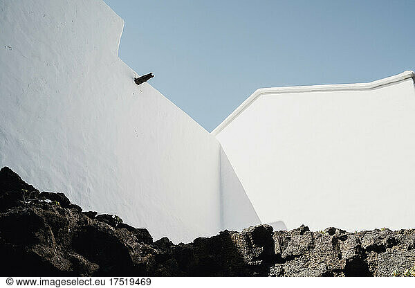 Detail view of the Cesar Manrique House  Lanzarote