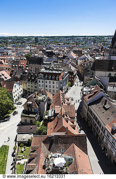 Deutschland  Baden Württemberg  Konstanz  Blick auf die Stadt