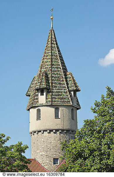Deutschland  Baden Württemberg  Ravensburg  Grüner Turm