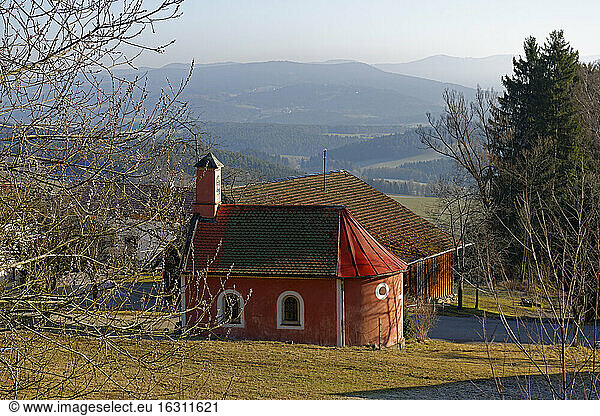 Deutschland  Bayern  Kapelle in Unterdornbach