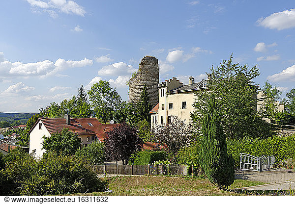 Deutschland  Bayern  Schambachtal  Ruine der Burg Altmannstein