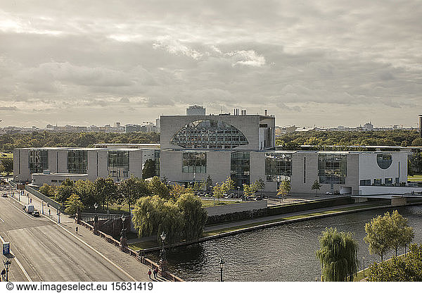 Deutschland  Berlin  Architektur des Bundeskanzleramtes