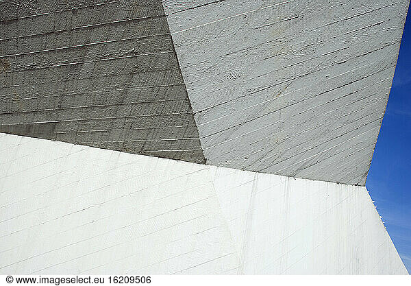 Deutschland  Berlin  Haus der Kulturen der Welt  Hausfront  Nahaufnahme