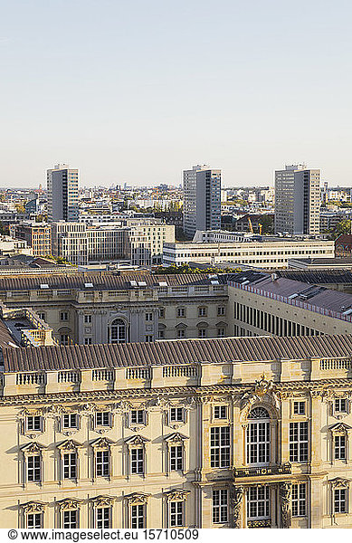 Deutschland  Berlin  Luftaufnahme des Museums des Humboldt-Forums