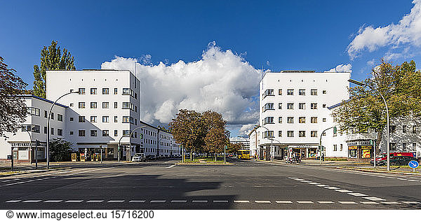 Deutschland  Berlin  Panorama der Weißen Stadt (Berliner Siedlungen der Moderne)