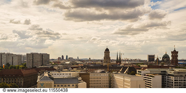 Deutschland  Blick nach Berlin-Mitte