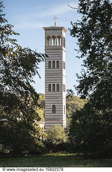 Deutschland  Brandenburg  Potsdam  Glockenturm der Erlöserkirche
