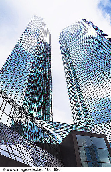 Deutschland  Frankfurt  Wolkenkratzer