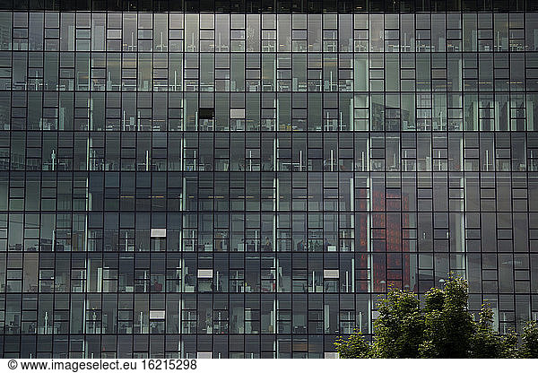 Deutschland  Hamburg  Hochhausfenster