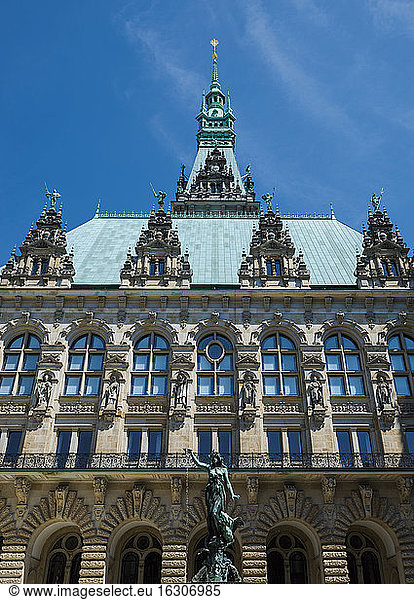 Deutschland  Hamburg  Rathaus
