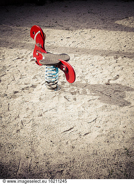 Deutschland  München  Leerer Spielplatz
