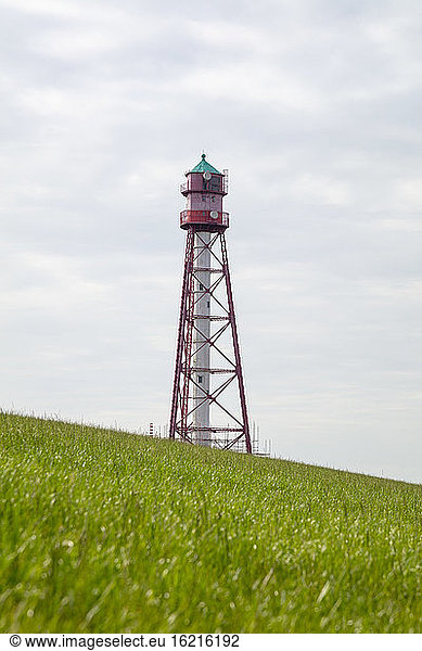 Deutschland  Niedersachsen  Campen  Campen Leuchtturm im Frühling