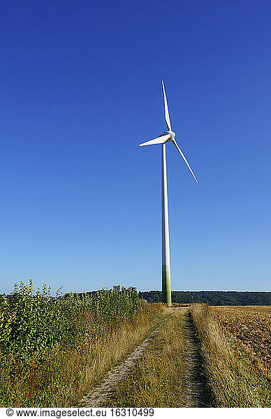 Deutschland  Nordrhein-Westfalen  Herford  Windkraftanlage