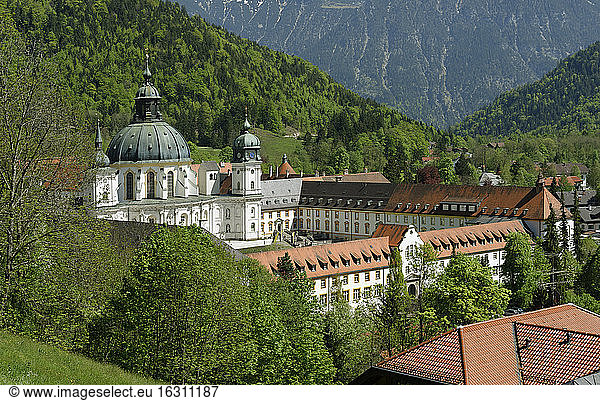 Deutschland  Oberbayern  Benediktinerabtei Ettal