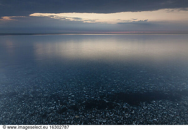 Deutschland  Ostsee  Lübecker Bucht am Morgen