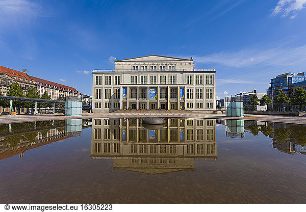 Deutschland  Sachsen  Leipzig  Opernhaus