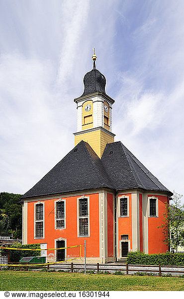 Deutschland  Sachsen  Schmiedeberg  Dreifaltigkeitskirche